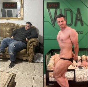 Over 200 pounds lost transformation